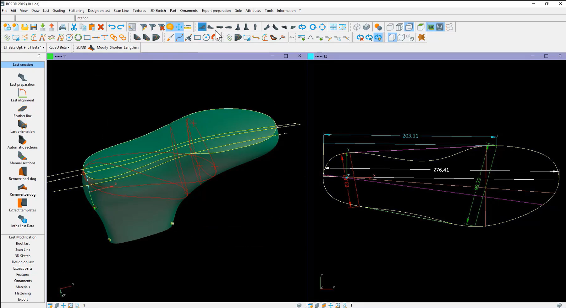 screenshot of Romans CAD